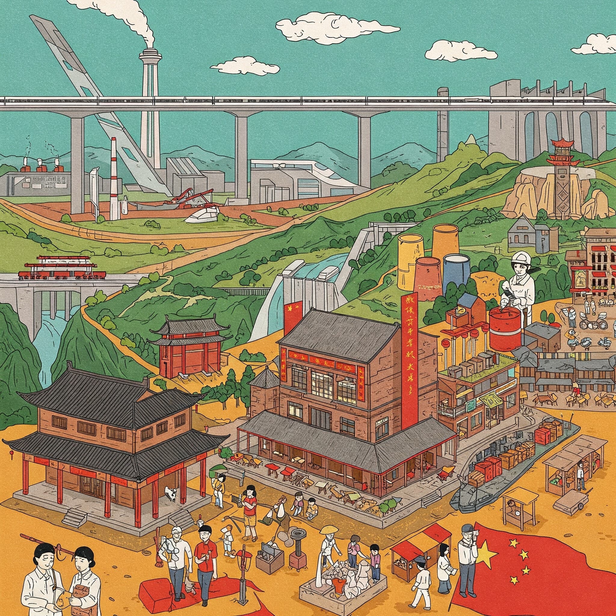 中国の経済発展と伝統文化の摩擦