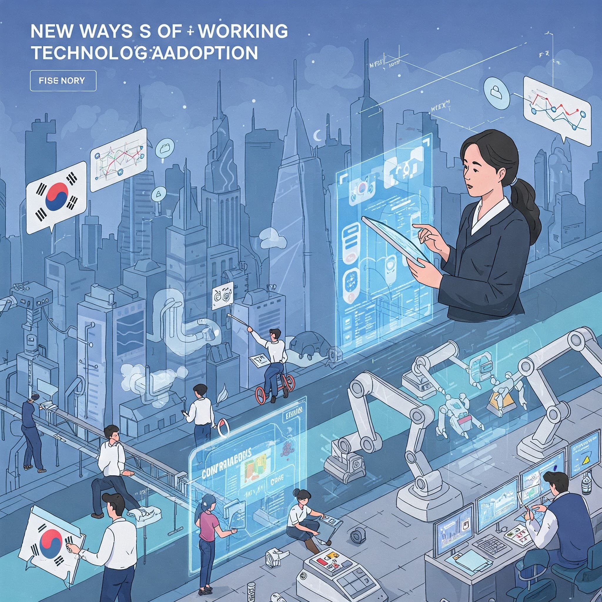 韓国の新しい働き方とテクノロジー導入