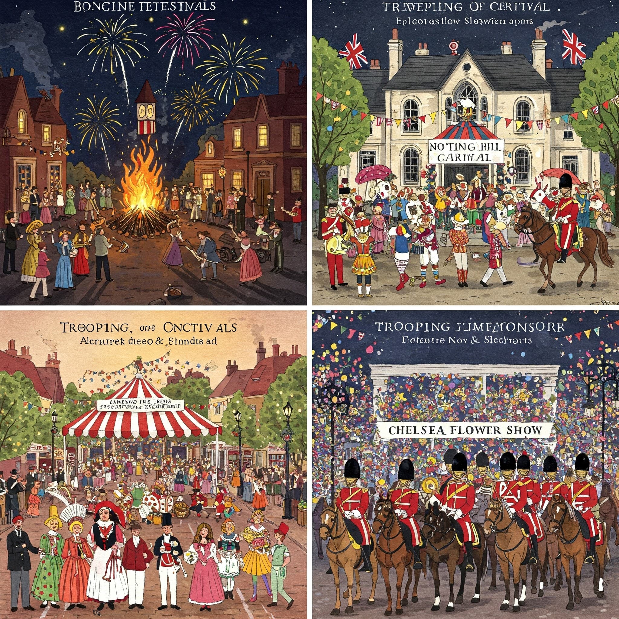 イギリス伝統祭りと現代の意義を考察する