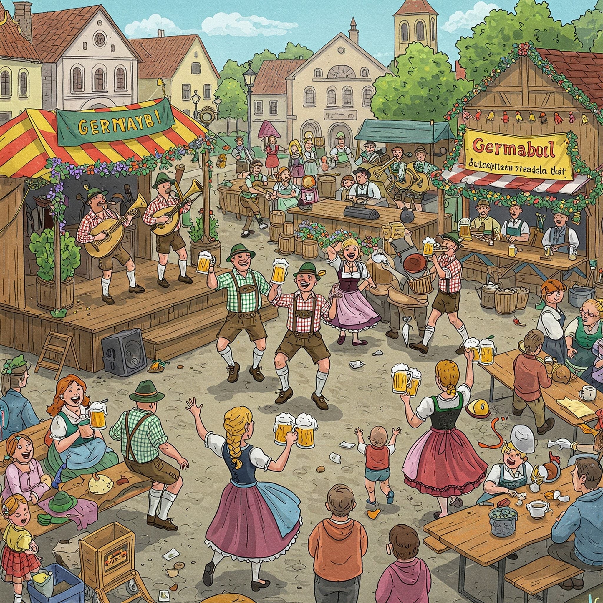 ドイツの民族祭と現代の楽しみ方の変遷