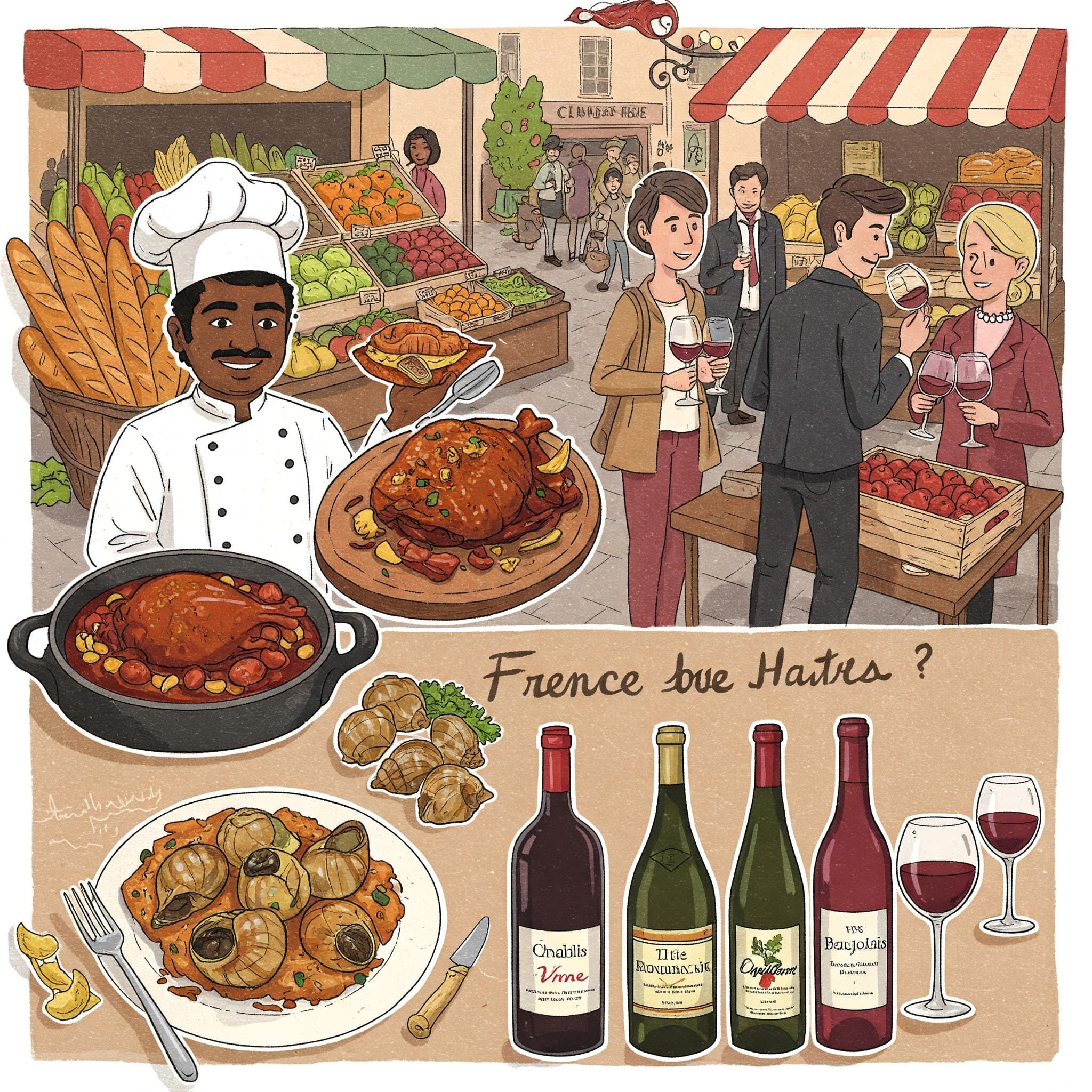 フランスの食文化とワインの魅力に迫る