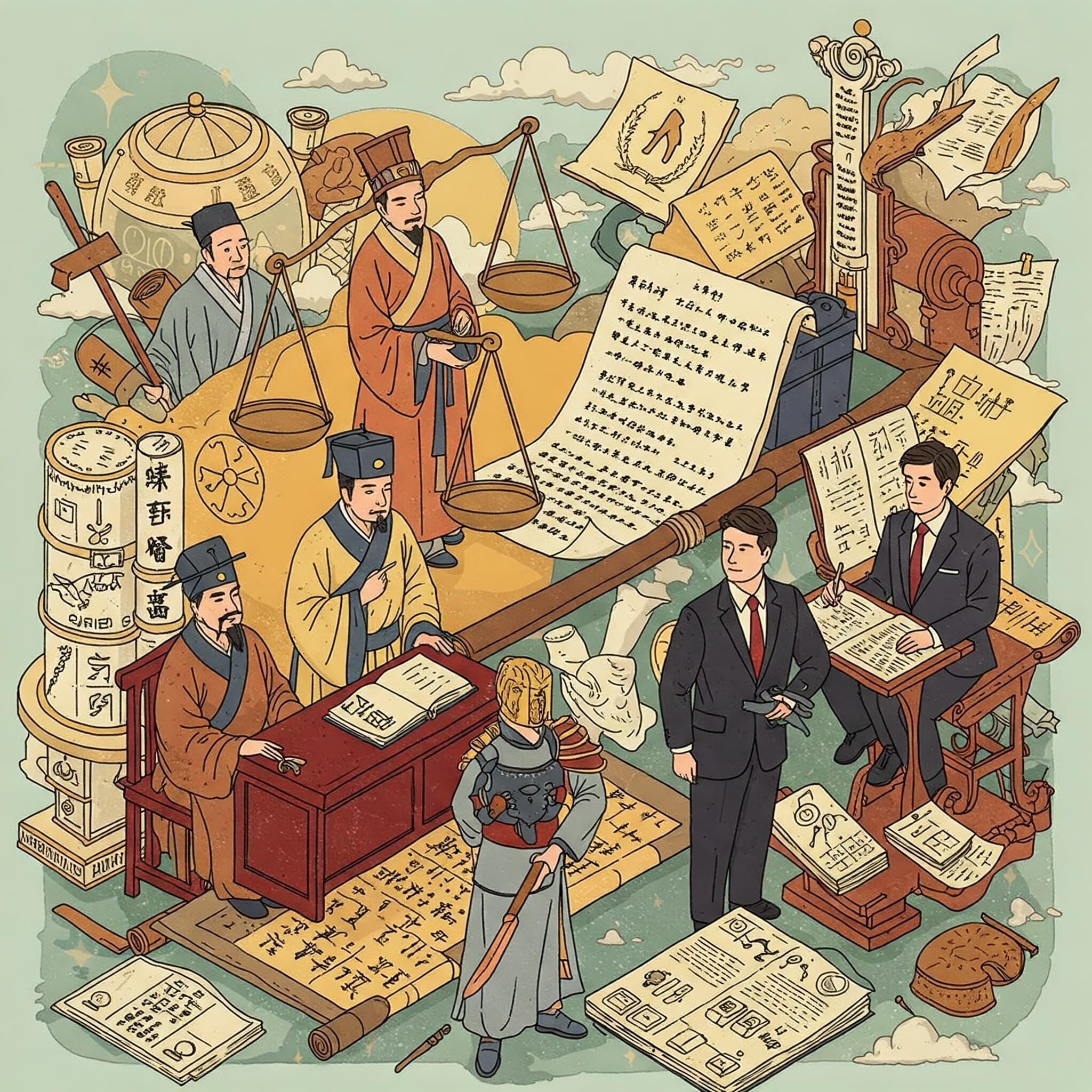 中国の伝統と現代法の融合が示す未来